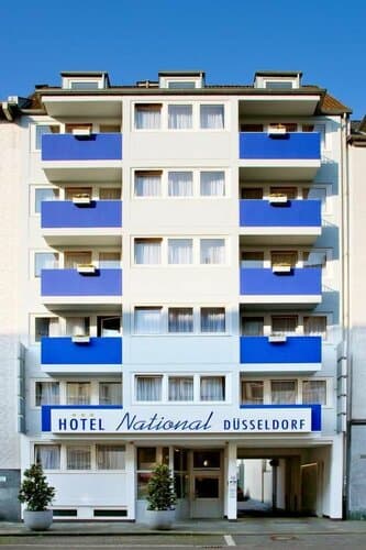 Внешний вид отеля Hotel National Düsseldorf