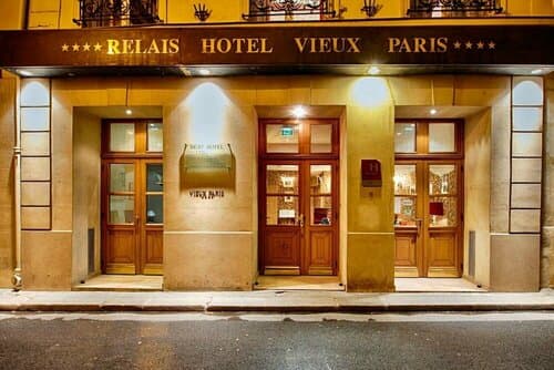 Внешний вид отеля Relais Hotel Du Vieux Paris в Париже