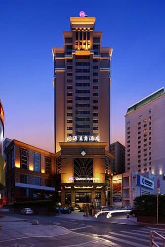Внешний вид отеля Grand Mercure Dongguan Humen в Дунгуани