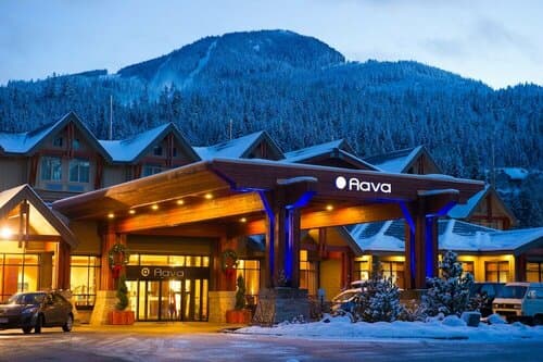 Внешний вид отеля Aava Whistler Hotel в Муниципалитете курорте Уистлере