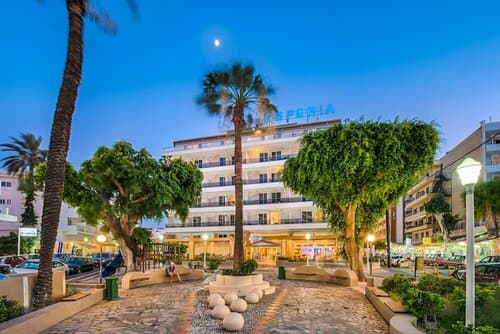 Внешний вид отеля Esperia City Hotel в Муниципальной единице Родосе