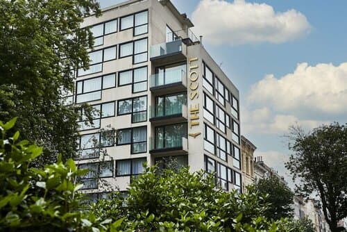 Внешний вид отеля The Scott Boutique Hotel Brussels в Сен-Жиле