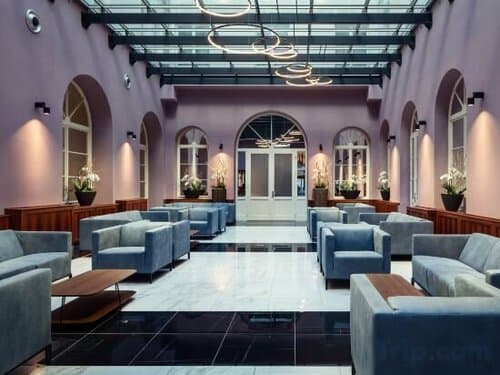 Внешний вид отеля Michelangelo Grand Hotel в Столице Праге