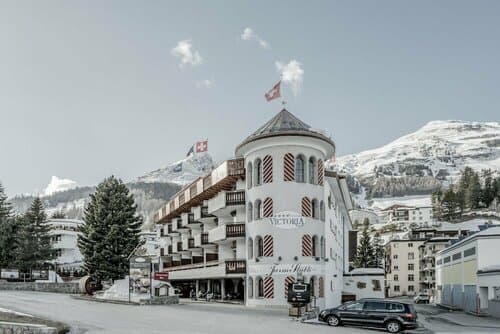 Внешний вид отеля Turmhotel Victoria в Давосе