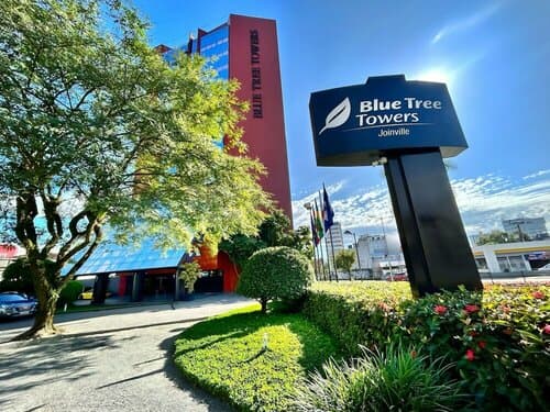 Внешний вид отеля Blue Tree Towers Joinville