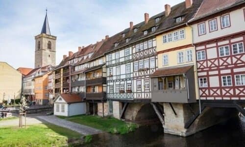 Внешний вид отеля Krämerbrücke Erfurt