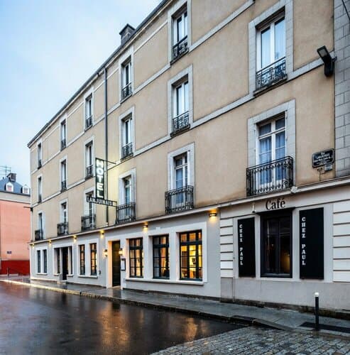Внешний вид отеля Hôtel Lanjuinais в Ренне