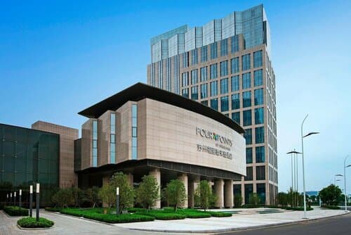 Внешний вид отеля Four Points by Sheraton Suzhou в Сучжоу