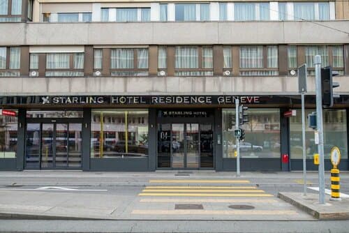 Внешний вид отеля Starling Hotel Residence Genève в Женеве