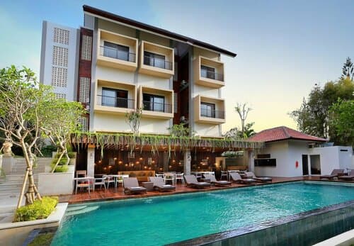 Внешний вид отеля Pandawa All Suite Hotel в Керобокане Келоде