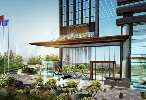 Внешний вид отеля Wyndham Grand Shenzhen в Шэньчжэни