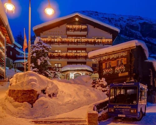 Внешний вид отеля Hotel Romantica в Церматте