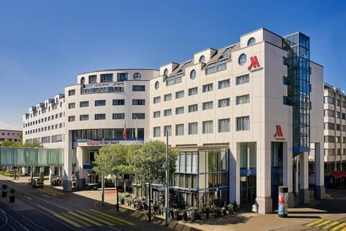 Внешний вид отеля Basel Marriott Hotel в Базели