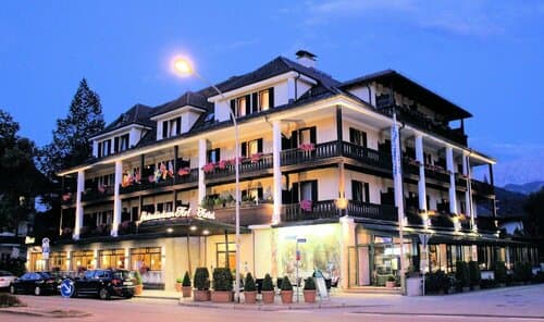 Внешний вид отеля Reindl's Partenkirchner Hof в Гармиш-Партенкирхене