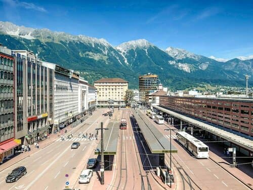 Внешний вид отеля Ibis Innsbruck в Инсбруке