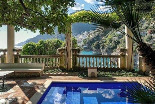 Внешний вид отеля Villa Treville в Позитано