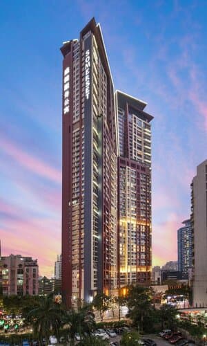 Внешний вид отеля Somerset Grandview Shenzhen в Шэньчжэни
