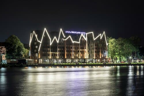 Внешний вид отеля Mercure Калининград Центр в Калининграде