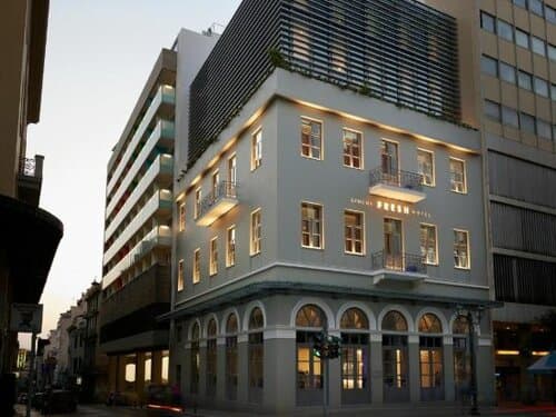 Внешний вид отеля Fresh Hotel Athen в Афинах