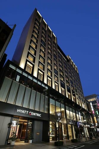 Внешний вид отеля Hyatt Centric Ginza Tokyo