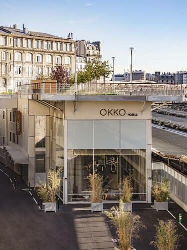Внешний вид отеля Okko Hotels Nantes Chateau