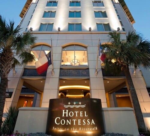 Внешний вид отеля Hotel Contessa в Сан-Антонио