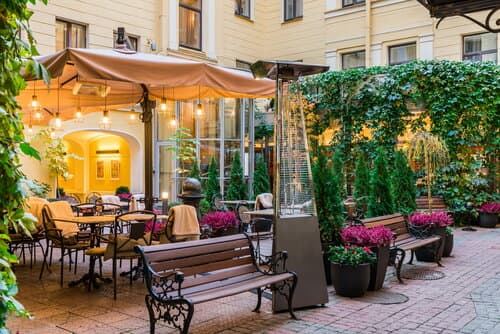 Внешний вид отеля Гельвеция