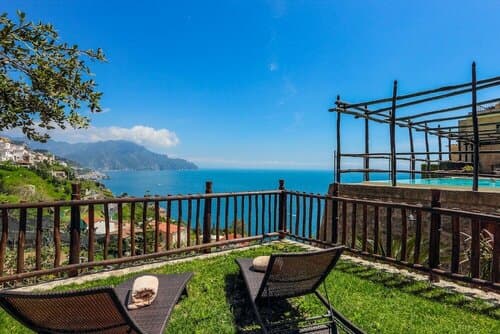 Внешний вид отеля Villa Alba d'Oro в Амальфи