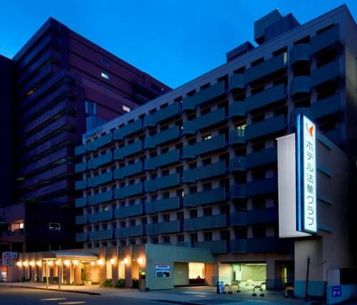 Внешний вид отеля Hotel Hokke Club Hiroshima в Хиросиме