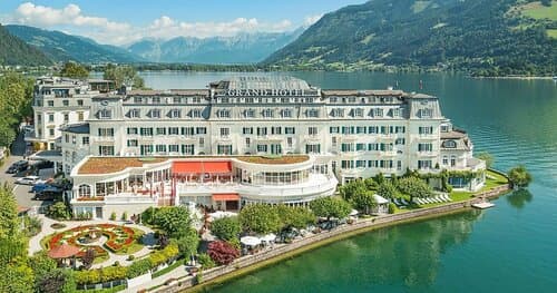 Внешний вид отеля Grand Hotel Zell Am See в Целль-ам-Зе