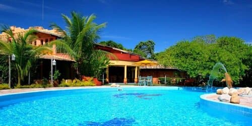 Внешний вид отеля Pousada Estacao Santa Fe в Порту-Сегуру