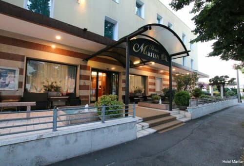 Внешний вид отеля Hotel Maritan в Падуе