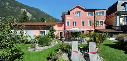 Внешний вид отеля Hotel Derby Interlaken - Action & Relax Hub в Интерлакене