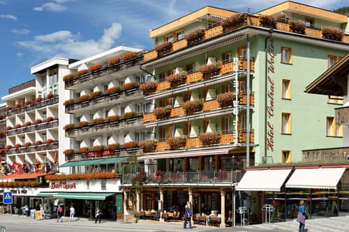 Внешний вид отеля Central Hotel Wolter в Гриндельвальде