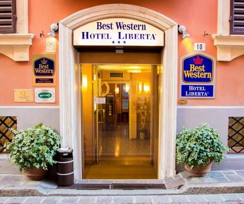 Внешний вид отеля Best Western Hotel Liberta в Модене