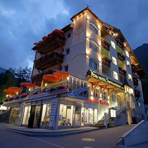 Внешний вид отеля Vital-Hotel Samnaunerhof Superior в Замнауне