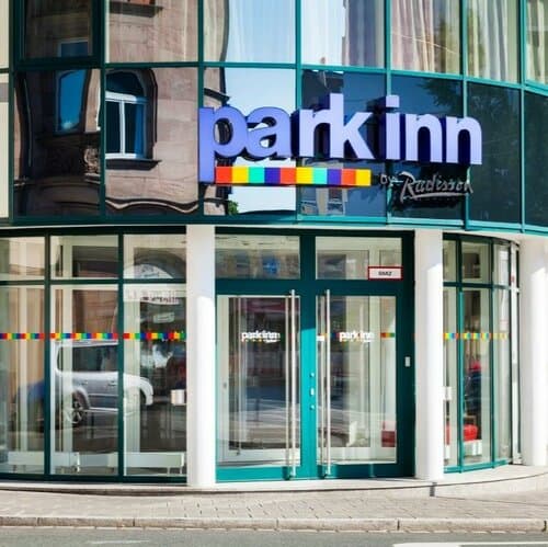 Внешний вид отеля Park Inn by Radisson Nuremberg в Нюрнберге
