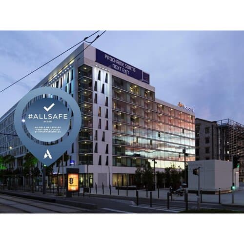 Внешний вид отеля Novotel Suites Marseille Centre Euromed в Марсели