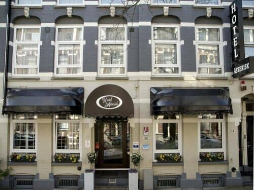 Внешний вид отеля Hotel Asterisk в Амстердаме