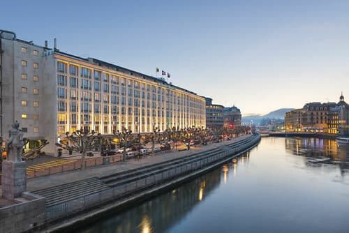 Внешний вид отеля Mandarin Oriental, Geneva в Женеве