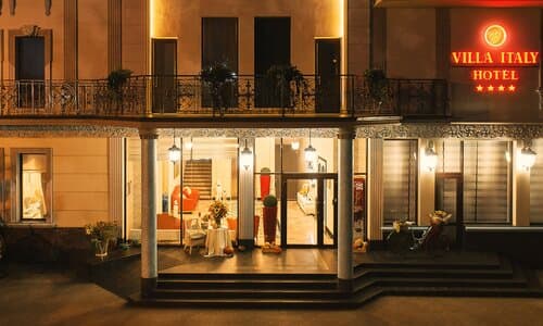 Внешний вид отеля Villa Italy в Краснодаре
