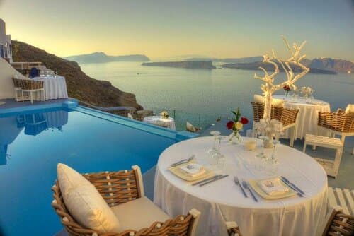 Внешний вид отеля Astarte Suites в Муниципальной единице Фирах