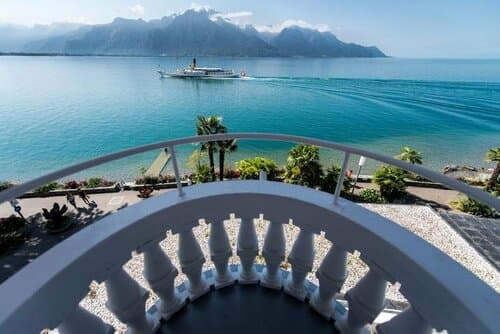 Внешний вид отеля Villa Eden Palace Au Lac в Монтрё