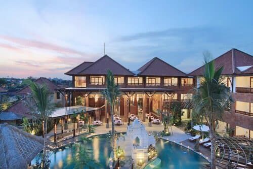 Внешний вид отеля The Alantara Sanur в Денпасаре
