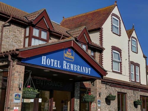 Внешний вид отеля Best Western Weymouth Hotel Rembrandt в Уэймуте