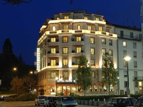 Внешний вид отеля Hotel Eden Genève