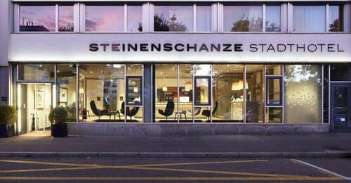Внешний вид отеля Steinenschanze Charming City & Garden Hotel