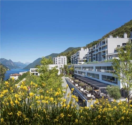 Внешний вид отеля The View Lugano