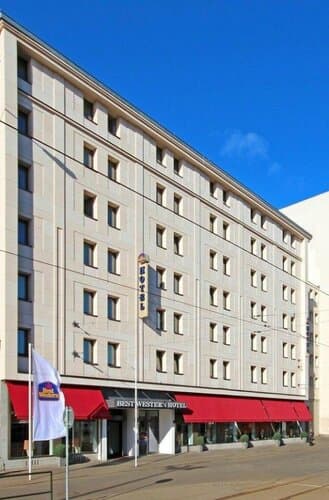 Внешний вид отеля Best Western Hotel Leipzig City Center в Лейпциге