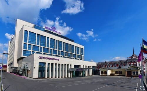 Внешний вид отеля Sheratonplaza Ufa Congress Hotel в Уфе